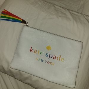 Kate Spade leather cosmetic bag